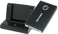 クレイドル(左)とHDDユニット(右)